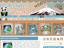 Tablet Screenshot of leslecturesdeliyah.com